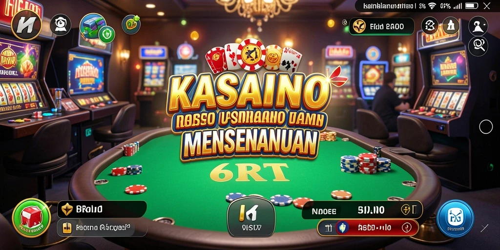 Screenshot menampilkan gameplay Kasino yang seru dan interaktif.