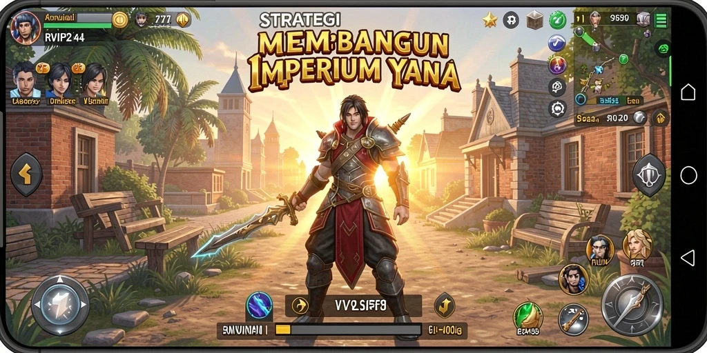 Gameplay menarik dalam membangun dan berstrategi di RVIP2.