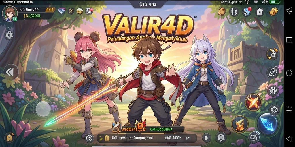 Gameplay dinamis dan grafis memukau di VALIR4D.